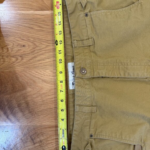 Men's Duck Camp Brush Pants Slim fit size 34 - Picture 3 of 5